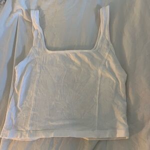 AERIE basic white tank size S